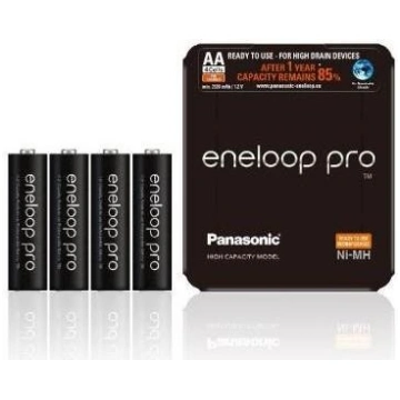 Panasonic Eneloop Pro R6/AA 2500mAh, 4 Pcs, Slidin