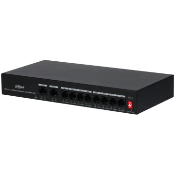 DH-PFS3010-8ET-65 DAHUA 8 ports 65 Watts PoE ports