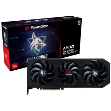 Graphics card. PowerColor Hellhound RX9070XT 16G-L