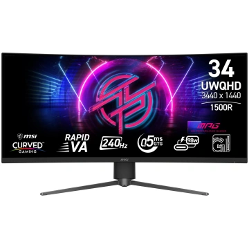 MSI Monitors MSI 34 " 3440 x 1440 pixels Native as
