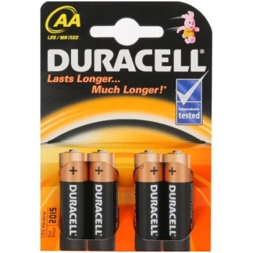 Duracell AA/LR6 Alkaline Basic MN1500 4 pc(s) 297