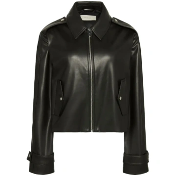 Calvin Klein Jeans - Leather Moto Jacket - izmērs 