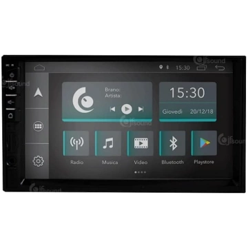 Universāls auto radio 2 DIN Android GPS Bluetooth 