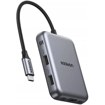 UGREEN USB-C 7‑1 daudzfunkcionāls sadalītājs ar HD