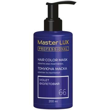 MASTER LUX Professional Tonējošā matu maska, tonis