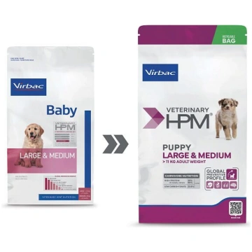 VIRBAC HPM DOG Puppy large&medium 12 kg Virbac +