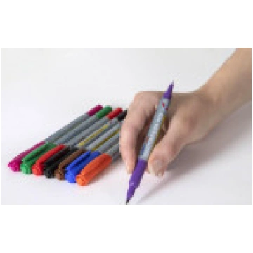 Artline tāfeles pildspalva. dubultā. 8 krāsas [whi