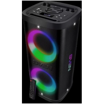 Portable speaker SVEN PS-930, black, power output 