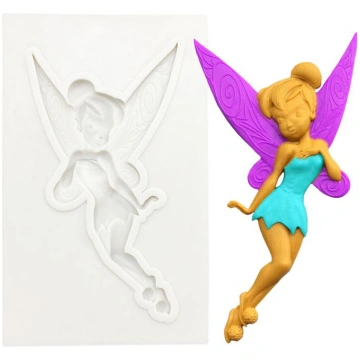 Angel Dancing Girl Ballet Dancer Silicone Mold Sug