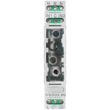 BleBox ShutterBox DIN Roller shutter driver 230V W
