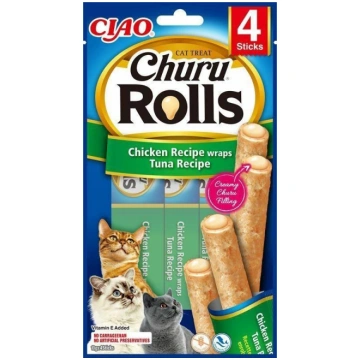 INABA Churu Rolls Chicken recipe wraps Tuna recipe