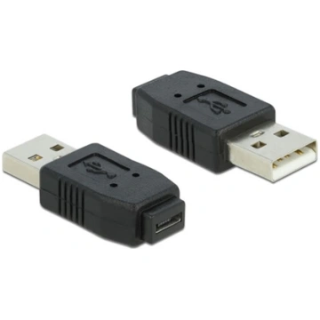Delock Adapter USB micro-A+B female to USB 2.0 Typ