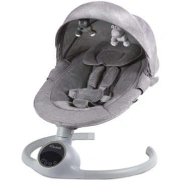 Šūpulis/atpūtas krēsls Kidwell 2w1 REVE Gray/Silve