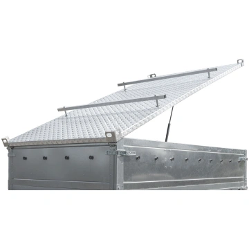 UNITRAILER GARDEN TRAILER 230 KIPP piekabes pārseg