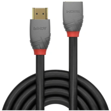 Lindy HDMI 2.0 Verlangerungskabel 1m Anthra Line (