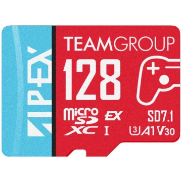 Team Group APEX SD7.1 128GB SDXC (red/blue, MicroS