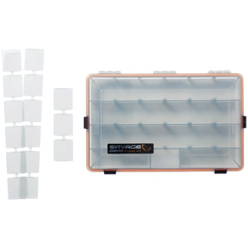 Savage Gear WP Lure Box 5B Smoke (35.5x23x5cm)