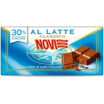 Piena šokolāde 30% NOVI Al Latte, 100g