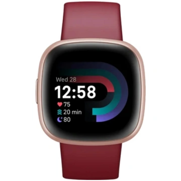 FITBIT Versa 4 Fitness Tracker with Band Raspberry