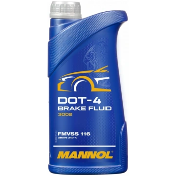 MANNOL Bremžu šķidrums DOT-4 1l MN30021