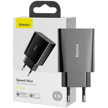 Baseus Baseus Speed Mini Quick Charger, USB-C, PD,