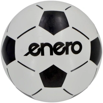 Enero LADYBIRD VINILA FUTBOLA BUMBA BALTA UN MELNA