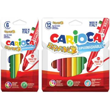 *Flomāsteri CARIOCA BRAVO, 12 krāsas RIM427559