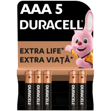 Duracell BATTERIES DURACELL AAA 5 PCE | 5000394160