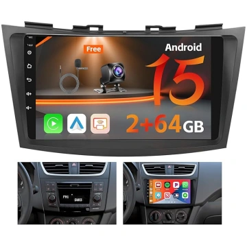 Roinvou 2+64G Android auto radio priekš Suzuki Ert