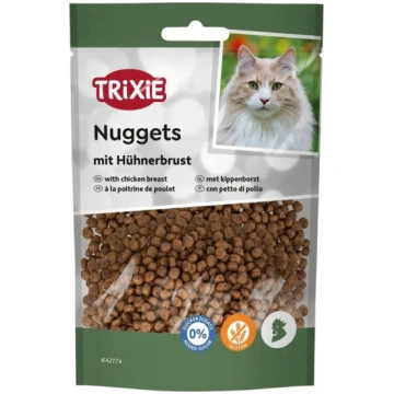 Kaķu našķis Lucky Lou Nuggets vistas krūtiņa 50 g 