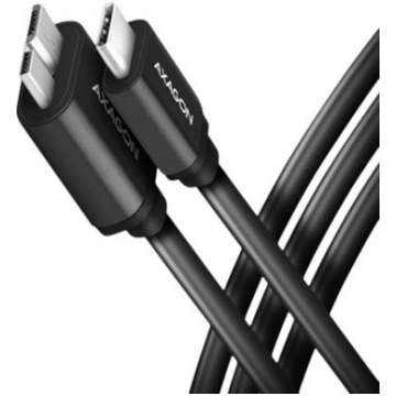 CABLE USB-C TO MICRO-B 1M/SPEED BLK BUMM3-CM10AB A
