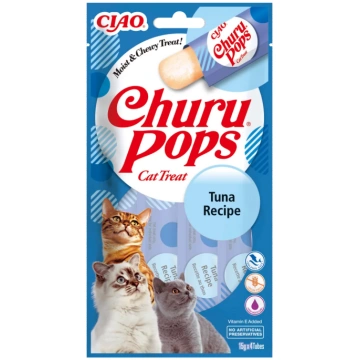 Gardums kaķiem – Inaba Churu Cat Pops Tuna, 60 g
