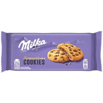 MILKA Sensations Cookies Choco cepumi 156g