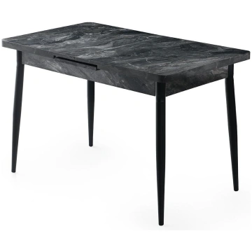 Galds izvelkams Kalune Design Ay, antracīta krās.,