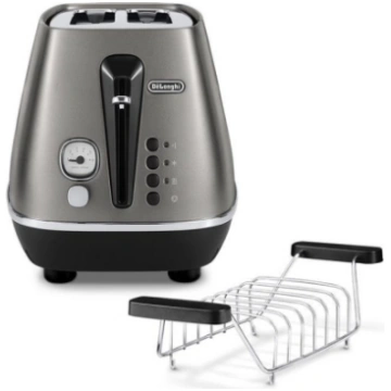 Delonghi Distinta Titanium, 900 W, titanium - Toas