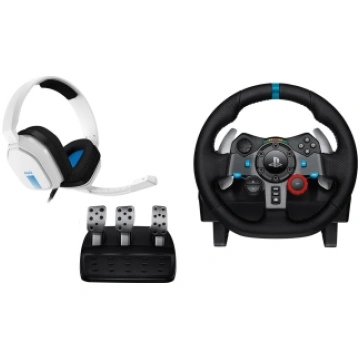 Spēļu stūre Logitech G29 Racing Wheel + Austiņas A
