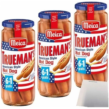 „usy“ komplekts Meica Trueman HotDog desiņām, 3 ga