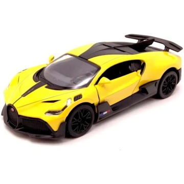 Kinsmart automašīna, Bugatti Divo, dzeltena KT5442