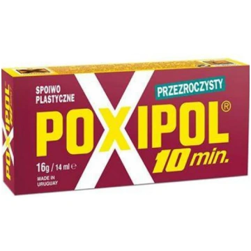 POXIPOL Caurspīdīga Epoksīda Līme 82g/70ml – 12 ga