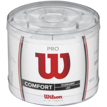 PRO OVERGRIP 60 BCKT WH WILSON