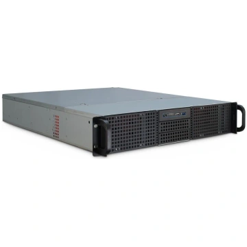 Servera korpuss Inter-Tech IPC 2U-20255, melna krā
