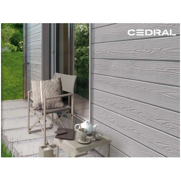 CEDRAL Click Wood fasādes apdares panelis, koka fa