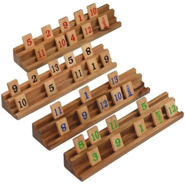 Ajuny Rummy spēļu komplekts – 108 skaitļu flīzes a