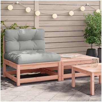 Homgoday Garden Sofa without Armrests with Cushion
