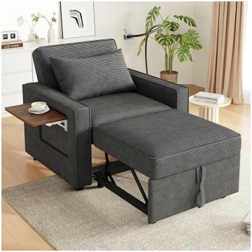 Kebnor Multifunctional Foldable Sofa Bed with USB 