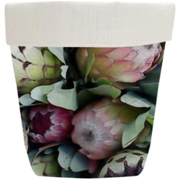 Busy Protea Soft Pot Cathy Joubert