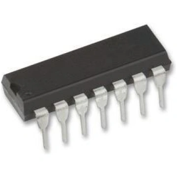 Mikroshēma SN74HC02 DIP14 RoHS TEXAS INSTRUMENTS
