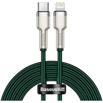 USB-C - iPhone Lightning kabelis ar metāla galiem 