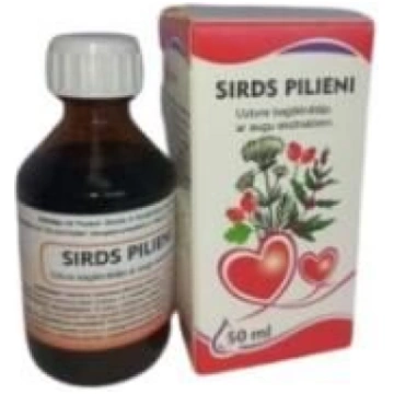 Sirds pilieni, 50 ml (Baltkrievija)