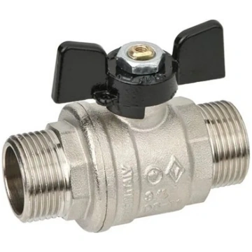 Lodveida ventīlis 3/4"", ārējās vītnes, ar garo ro